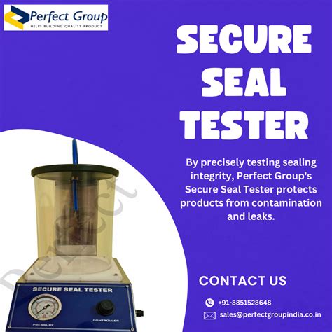 Fully Automatic Seal Tester vendor|Secure Seal Tester – Next Generation .